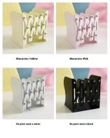 Estante De Libros Telescópico Y Duradero Para Estudiantes Y Oficina Organizador De Escritorio Multicolor Metal - details 10
