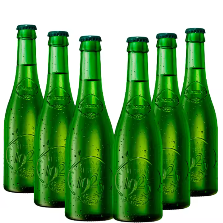 ALHAMBRA 1925 Reserva 33cl. x6 unidades, ALHAMBRA VERDE CERVEZA - 1