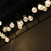 Lámparas De Bola Solar Con Burbujas Cadena De Luces Impermeable Para Exterior Decoración De Navidad Para Patio Fiesta De Vacaciones - details 16