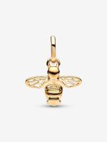 Pandora - Charm Colgante de Abeja brillantemente-Baño de Oro de 14K - details 0