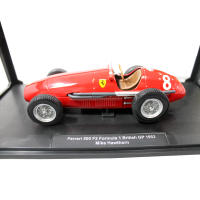 Coche Antiguo FE-RRA-RI 500 F2 Formula 1 British GP 1953 Mike Hawthorn - Escala 1:18 Rojo - details 2