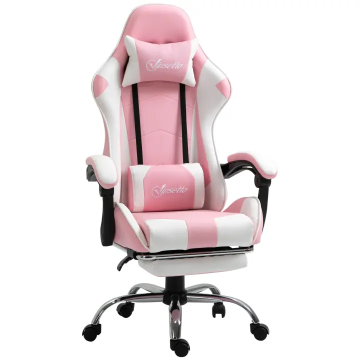 Silla de Oficina Ergonómica con Reposacabezas y Acolchado Lumbar | Altura Ajustable + 360 ° Giratory | Diseño Ergonómico para Tareas Largas - 1