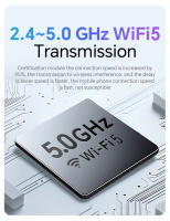 Nueva Adaptable Mini Wireless Box 2 En 1 CarPlay Android Auto Smart Plug And Play Dongle Bluetooth WiFi Conexión Rápida Para Coche - details 4