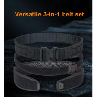 Cinturón Táctico YAKEDA 3 En 1 Con Cierre Rápido Y Funda Interna MOLLE Para Combate Y Tiro Material De Níquel De 1000d Tamaños S M L - details 4