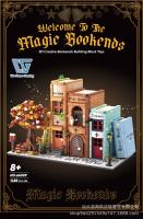 Bloques De Construcción Creativos 66009 Librería Mágica House Street View Modelo De Calle 1488 Piezas Juguetes De Bloques Para Niños Regalo - details 0