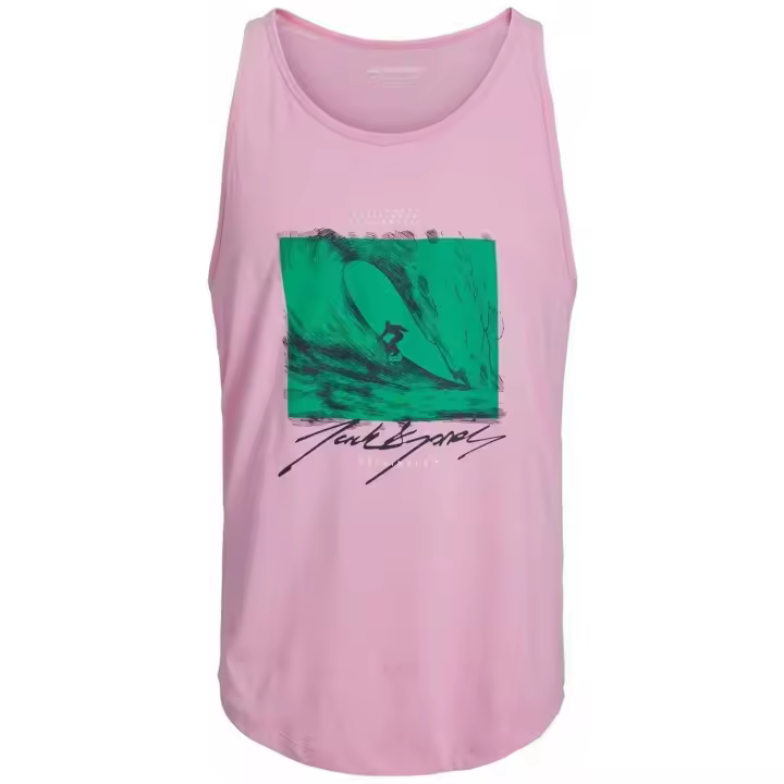 Camisetas Tirantes marca Jack & Jones modelo 12234227-Pink para hombre en color rosa - 1
