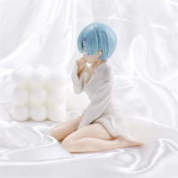 Figura De Acción Anime Re:Life in a Different World from Zero 11cm Blanco Camisa Rem Modelo PVC Colección Juguetes Regalos Para Niños - details 4