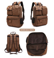 Mochila De Lona Para Hombres MARKROYAL Bolso De Hombro Para Estudiantes Con Capacidad Para Portátil De 15 Pulgadas Bolsa Escolar Casual Para Adolescentes - details 5