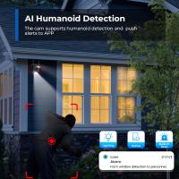 Cámara IP HD 6K 12MP WiFi Exterior Con Zoom 8X Tres Lentes Pantalla Doble PTZ Seguimiento Automático CCTV De Seguridad 6MP Monitoreo De Vigilancia - details 6