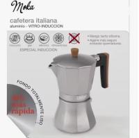 Bloom Store-LifeStyle Cafetera Italiana Aluminio Fondo Uso Induccion Electica Gas Vitroceramica Con Mango Silicona Capacidad Para 6 / 9 / 12 Tazas - details 0