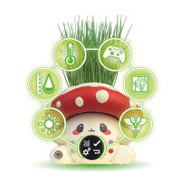 FungiPot tu seta jardín es una mascota digital interactiva con la que los más pequeños podrán cuidar y ver crecer una planta de verdad.  - Giochi Preziosi - details 2