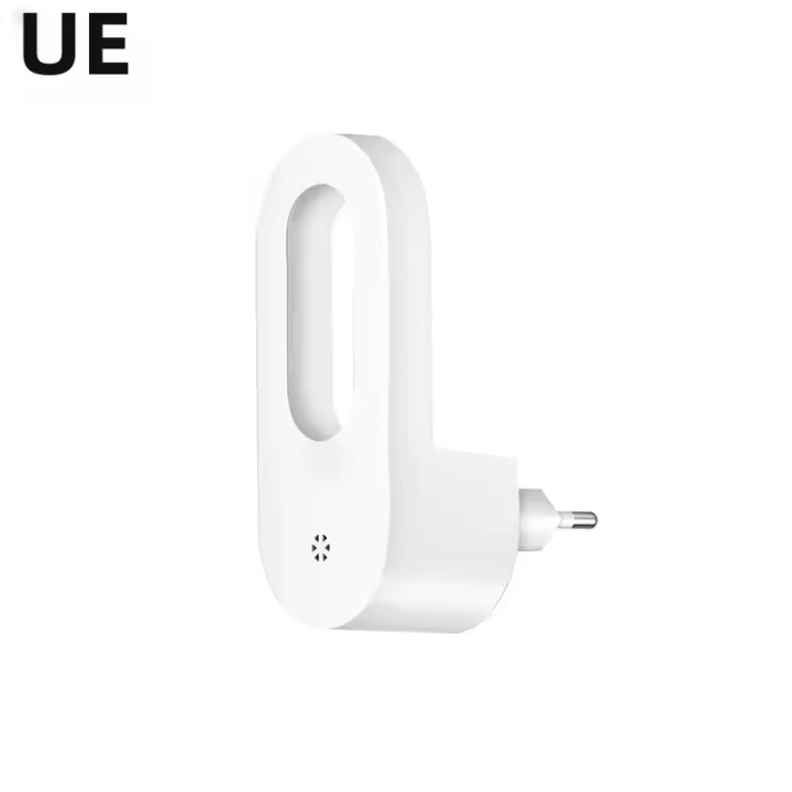 Luz Nocturna De Pared Con Sensor De Atardecer EU/US Plug Bombilla LED Caliente Blanca Ahorro De Energía Para Habitación De Niños - 1