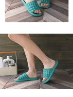 Zapatillas De Baño Para Hombres Y Mujeres 2024 Antideslizantes Con Plataforma Gruesa Cómodas Para Uso Doméstico Y Playa Sandalias De Tobillo Adhesivas De Sintético Para Interior Y Exterior - details 12