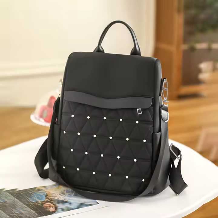 Nueva Mochipa De Moda Coreana 2024 Para Mujer Versátil Y Antirobo Gran Capacidad Para Viajes Y Comunicación Urbana - 1