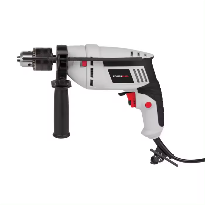 TALADRO PERCUTOR 500W 2 FUNCIONES REVERSIBLE POWERPLUS - 1