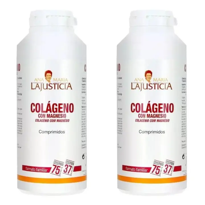Ana Maria Lajusticia Colageno con Magnesio 900 comprimidos Pack de 2 botes - 1