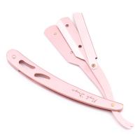 Cuchilla De Afeitar Para Hombres Con 10 Hojas Acero Inoxidable Barber Razor Herramienta De Peluquería Afeitadora Portátil Para Rostro Y Cuerpo Z6102 - details 4