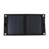 Cargador De Panel Solar Plegable Portátil 12V 50W Para Teléfono Móvil Con Puerto USB Y Batería Monocrystalina Silicona Flexible - details 2