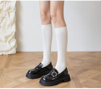 3 Pares De Medias De Compresión Para Mujer Calcetines De Talle Alto Para Correr Y Atender a Bebés Medias Deportivas Cómodas Y Sencillas De Algodón Y Spandex - details 11