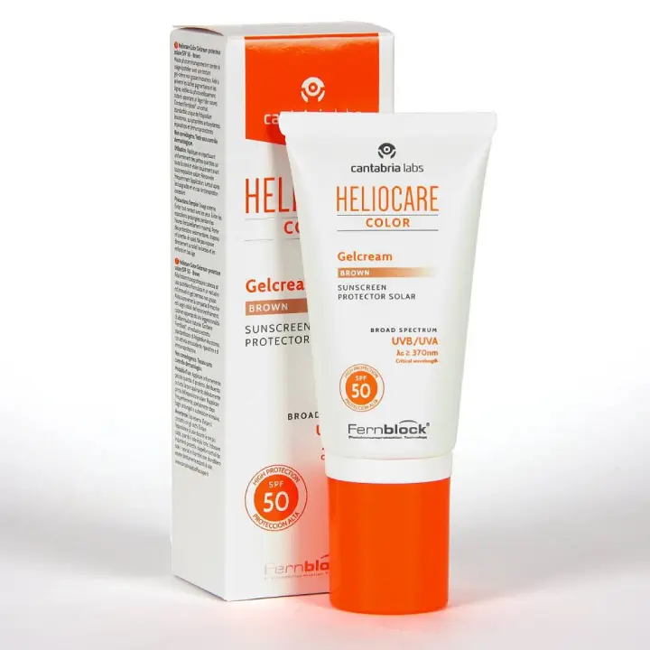 Heliocare Color Brown Gel Creama Spf 50   50ml - 1