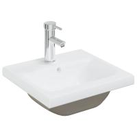 vidaXL Mueble de baño con lavabo incorporado y grifo roble Sonoma - details 3