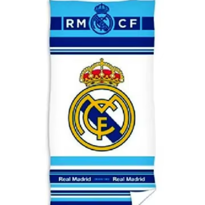 Toalla de playa REAL MADRID,Toalla de baño,MICROFIBRA 100% POLYESTER,MEDIDAS 70x140cm,cm,fespu - 1