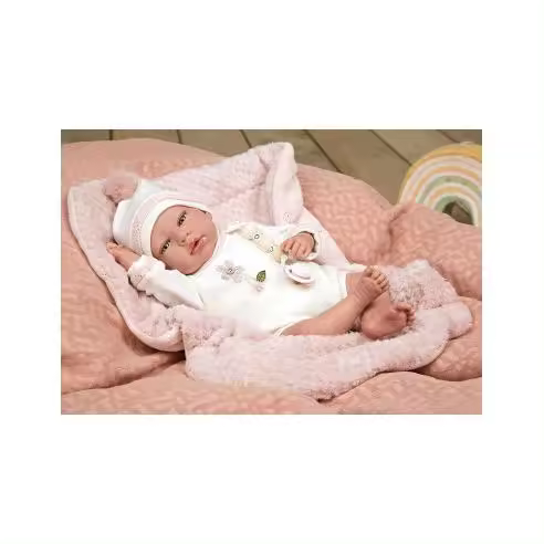MUÑECA REBORN ARIAS 40CM TAMAR ROSA C/MANTA - Arias 98109 AR98109 ARIAS - 1