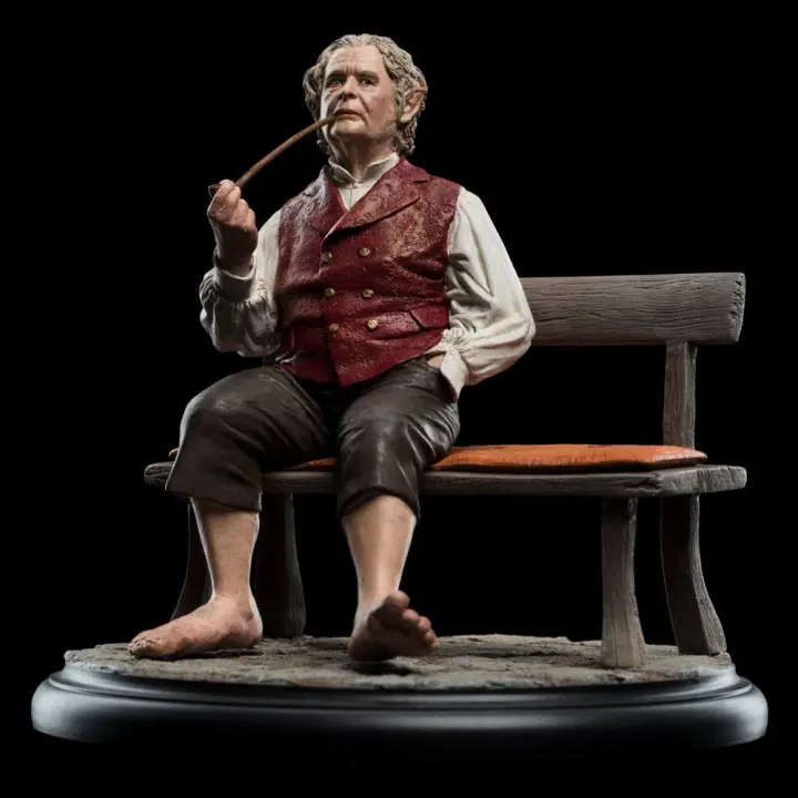 El señor de los anillos estatua bilbo baggins 11 cm - 1
