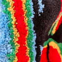 Alfombra Antideslizante Impermeable Y Antiarrugas Para Piso Con Diseño Irregular Adecuada Para Sala De Estar Y Dormitorio Material De Poliéster 100% - details 3