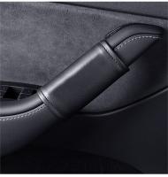 4PCS Cubierta Protectora De Manija Interior De Puerta Para Tesla Model 3/Y En Cuero PU Accesorios De Auto Para Estilo Interior - details 10