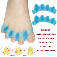 Pexmen Separador De Dedos De Pies Gel Para Hombres Y Mujeres Corrector De Bunion Espaciador De Dedos De Silicona Para Restaurar La Forma Original De Los Dedos - details 3