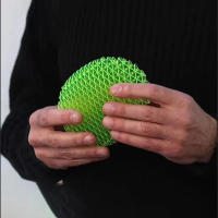 Juguete Antiestrés Elástico 3D Impresión Diseño Worm Para Niños Y Adultos Alivio De Estrés ADHD Juguete Interactivo De Red - details 1