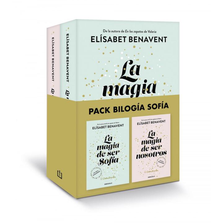 Libro Pack Bilogía Sofía (contiene: La magia de ser Sofía # La magia de ser nosotros). Pack Bilogía Sofía (contiene: La magia de ser Sofía # La magia de ser nosotros) Editorial DEBOLSILLO Año 2020 Autor Elísabet Benavent ISBN 9788466355193