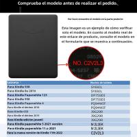 Funda Magnética Inteligente Para Kindle 11 Pulgadas 2022 C2V2L3 Cubierta De Tela De Fibra Con Protector De Pantalla De Cuero Compatible Con Todos Los Modelos Recientes - details 0