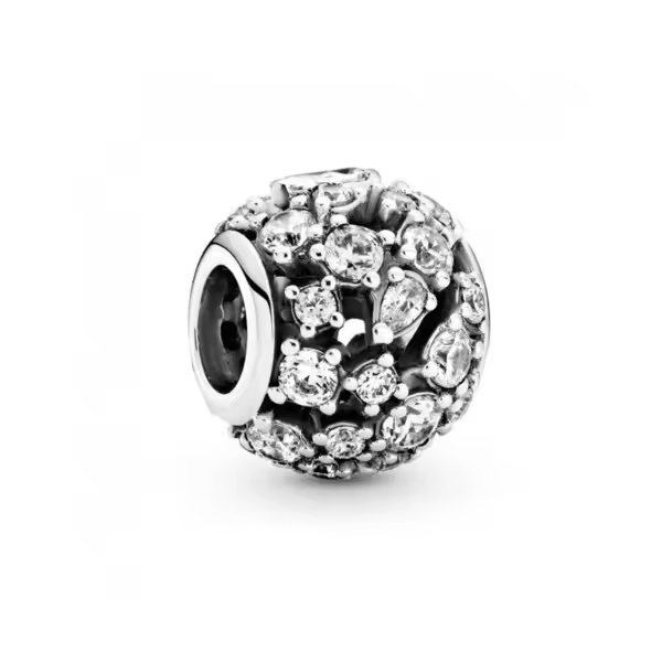 PANDORA Charm Plata de Ley Brillante en Filigrana Joyería Mujer - 1