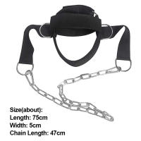 Almohadilla De Entrenamiento Para Cuello Y Cabeza Correa Ajustable De Ejercicio Para Fortalecimiento De Los Musculos Del Cuello Capacidad De Soporte De Peso En El Gimnasio Fitness - details 5