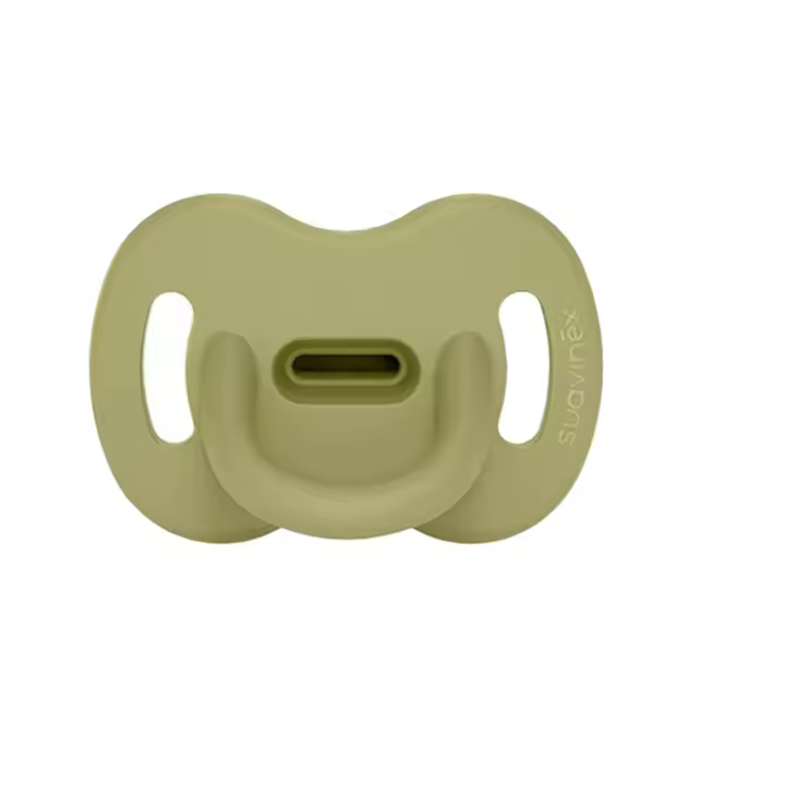 Suavinex Chupete Silicona Fisiológico Intense 0-6M 1 Unidad Verde 214484 - 1