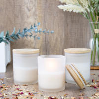 Pack de 6 a 24 unidades de Velas aromáticas perfumadas, Aroma a vainilla, Tapa de madera, Velas regalo invitados, Recuerdos de bautizo, Recuerdos de primera comunión, Detalles de boda, Detalles de boda para invitados, Regalantes.com - details 0