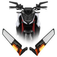 Espejo Lateral Para Motocicleta Honda CB1000R CB650R CB650F CB500 CB300 CB200X CB125 Kit De Winglets Oscuros Accesorios Para Motocicletas - details 31