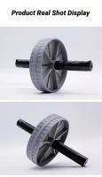 1Pcs Abdominal Wheel Resistente Al Desgaste Con Rodillos Antideslizantes Equipo De Ejercicio Para Fortalecimiento De Músculos Entrenamiento De Fitness Uso Doméstico Silencioso - details 5