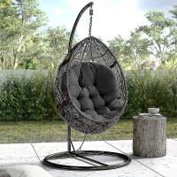 Garden Indoor Hanging Egg Swing Hammock Chair Seat Thick Pad Cushion Pillow Pads (including Seat Cushion Only) - details 3