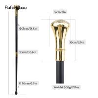 Bastón De Moda Con Relieve De Ojo Totem Freemason Dorado 93cm Punta De Goma Material De Eje Acero Para Hiking Y Uso Diario - details 2