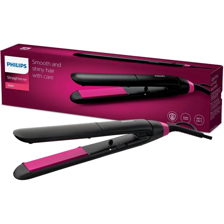 PHILIPS BHS375 / 00 Essentia Plancha para el pelo, tecnología ThermoProtect - 1