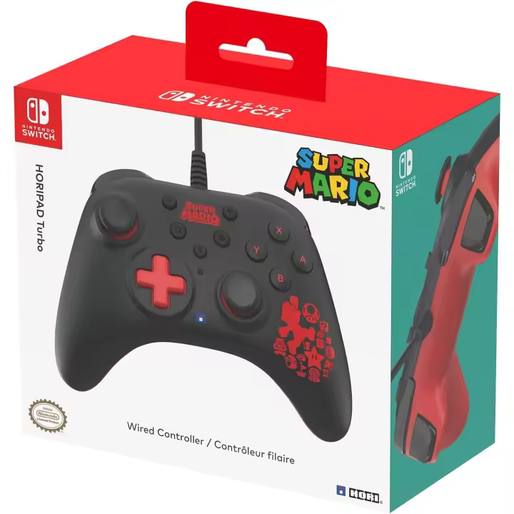 Horipad Turbo Mario HORI Switch - 1