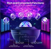 Proyector de luz nocturna para niños, proyector de luz nocturna estrellada para niños, con Bluetooth, altavoz de música, temporizador, regalo para decoración - details 4