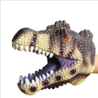 Muñeco De Peluche Dinosaurio T-Rex Juguete Interactivo Para Perros Y Gatos Cabeza De Dinosaurio Suave Modelo De Pterosaurio Jurásico Tiburón Leopardo León Venta Individual - details 13
