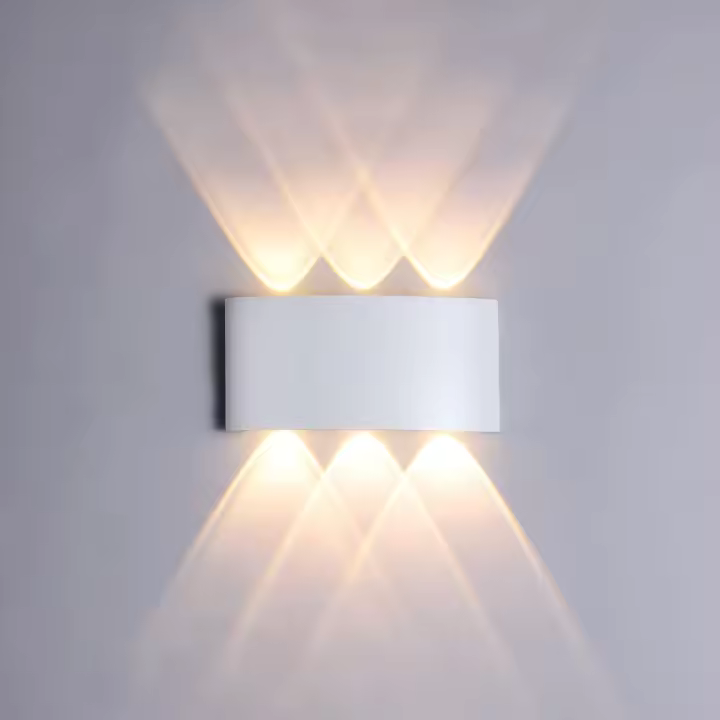 6W LED Luz de La Pared, 3000K Luz Blanca Cálida, IP65 impermeable lámpara de pared, pasillo dormitorio, Ballroom de estar, Escalera, Hotel Bar, Luz Decorativa - 1