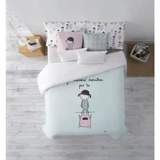 FUNDA NÓRDICA 100% ALGODÓN MODELO PER TU CATALA PARA CAMA DE 180 (260X240 CM) - 1