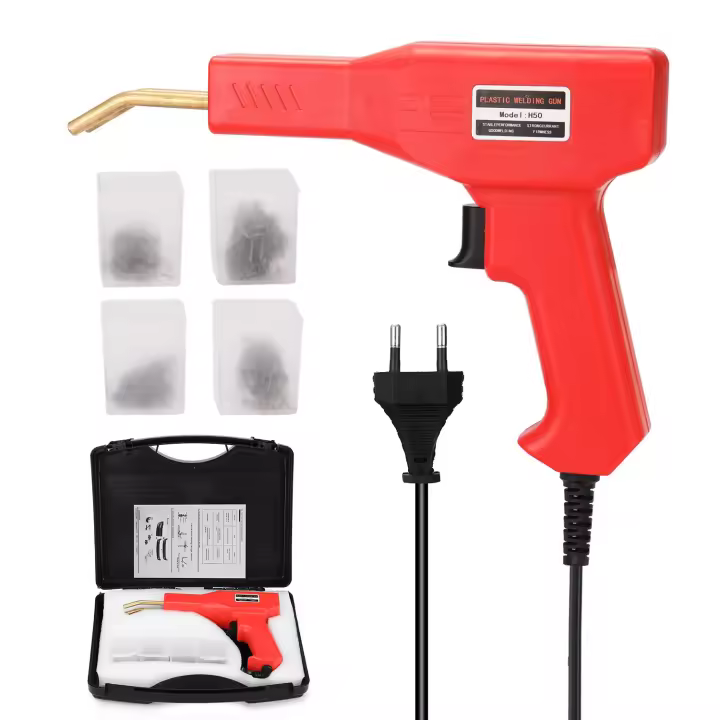 Máquina de Soldadura de plástico Soldadores de plástico Herramientas de Garaje Grapadoras en caliente - 1
