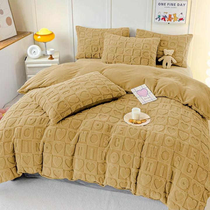 STARELY-Edredon Borreguillo Invierno  para Cama 90/105/135/150, Reversible Franle Sherpa, Relleno Microfibra, Nórdico Cálido Suave,  con  Fundas de Almohada 50X70 cm.